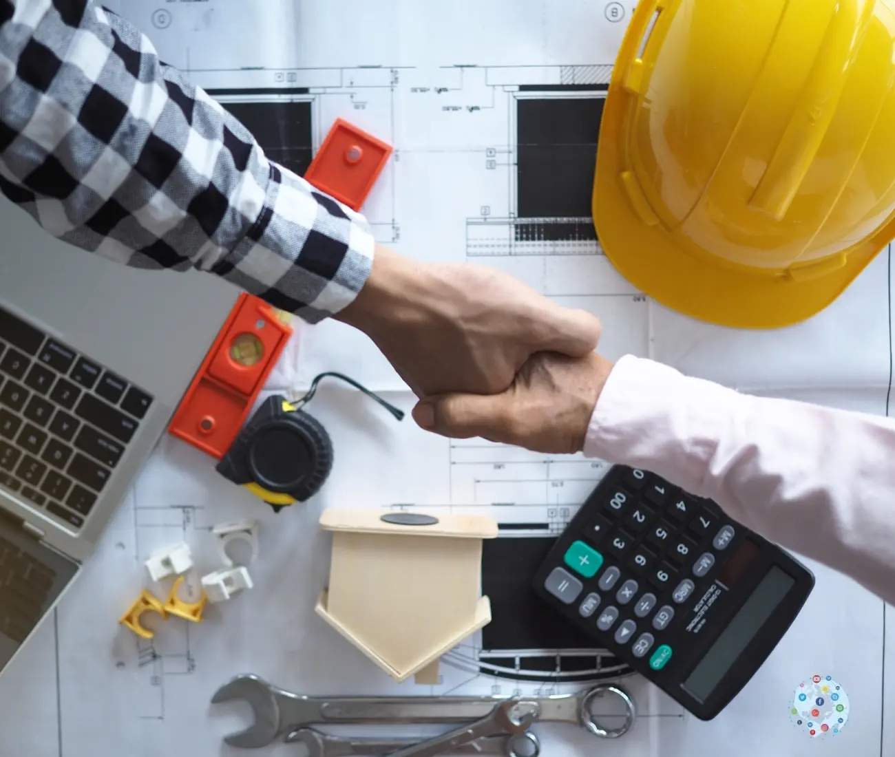 hand shake Website planning and SEO for Connecticut contractors in home services